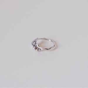 Vintage Sterling Silver Ring - Size 6